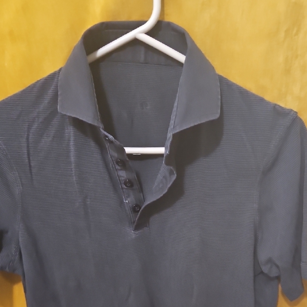 Men's Gray Polo Shirt